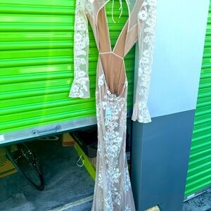 Ivory &  lace Love Of Lemons dress.